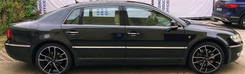 Schwarz Gebraucht 2009 VW Phaeton Individual Limousine | 10.500 € (Teuer) - Bild 1/4