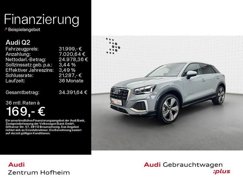 Pfeilgrau perleffekt Gebraucht 2024 Audi Q2 Advanced Plus SUV | 31.999 € (Fairer Preis) - Bild 1/4