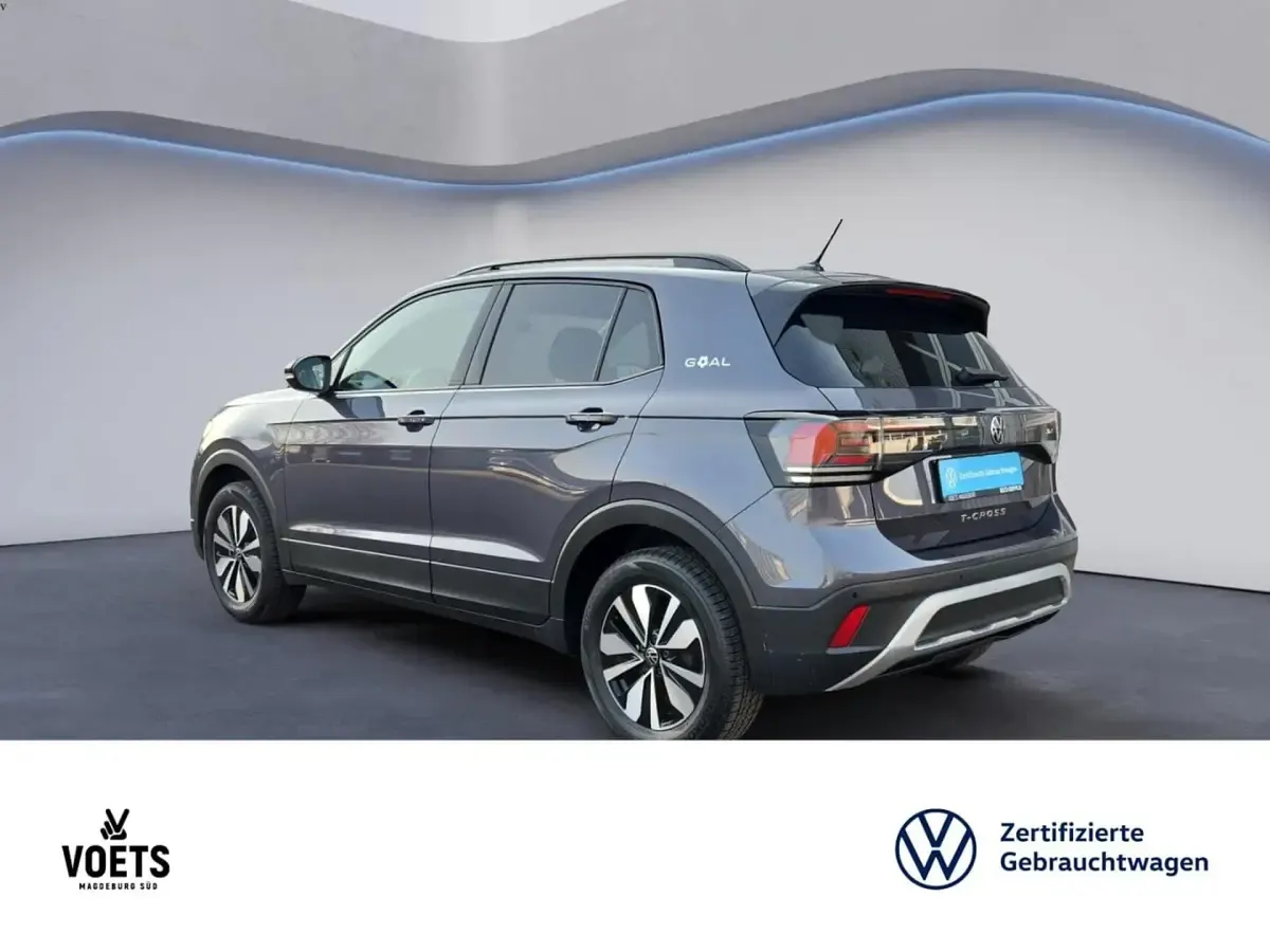 Gebraucht VW T-Cross Goal 95 PS (69 kW) 2025 Grau SUV