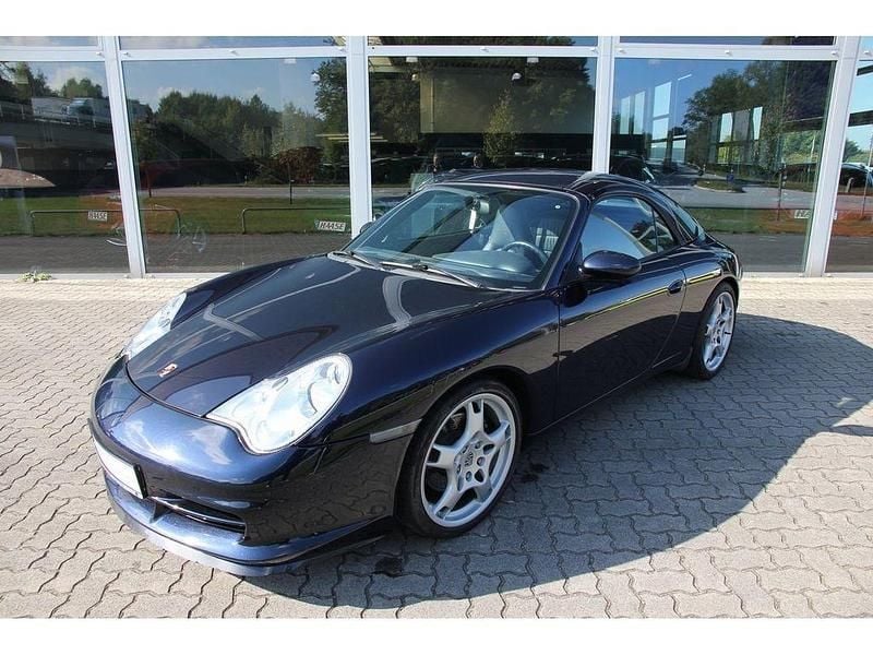 Blau Gebraucht 2003 Porsche 911 Carrera Cabriolet Cabrio | 36.890 € (Guter Preis) - Bild 1/4
