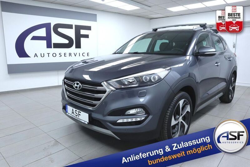 Grau Gebraucht 2018 Hyundai Tucson Trend SUV | 18.470 € (Fairer Preis) - Bild 1/3