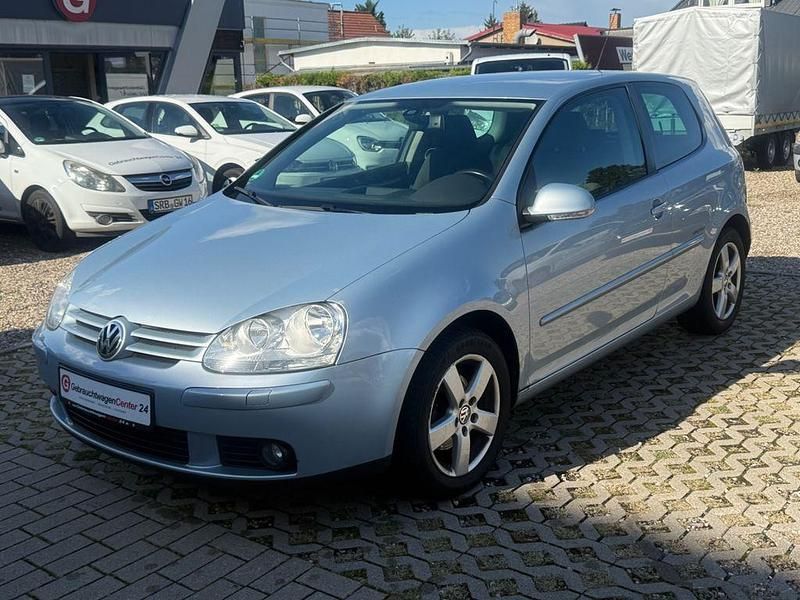 Blau Gebraucht 2008 VW Golf V United Limousine | 3.490 € (Fairer Preis) - Bild 1/4