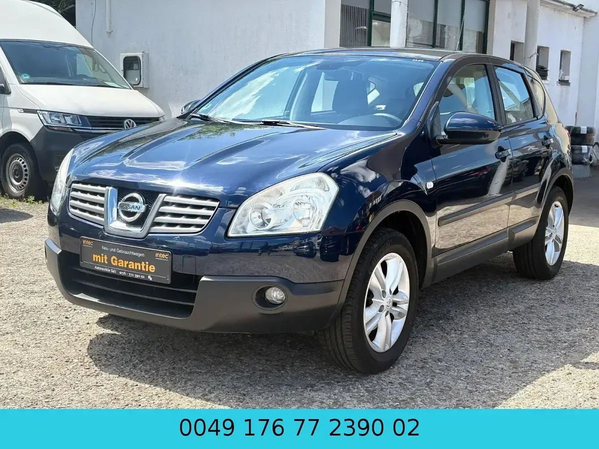 Gebraucht Nissan Qashqai Acenta 114 PS (83 kW) 2008 Blau SUV