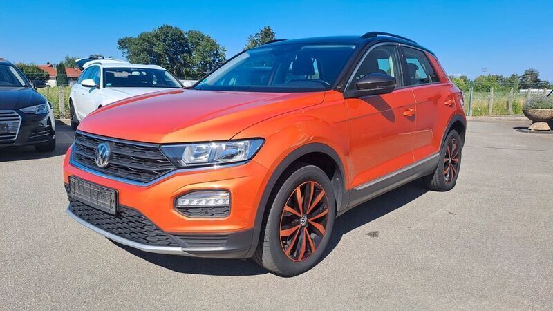 Orange Gebraucht 2018 VW T-Roc Style SUV | 16.999 € (Fairer Preis) - Bild 1/4