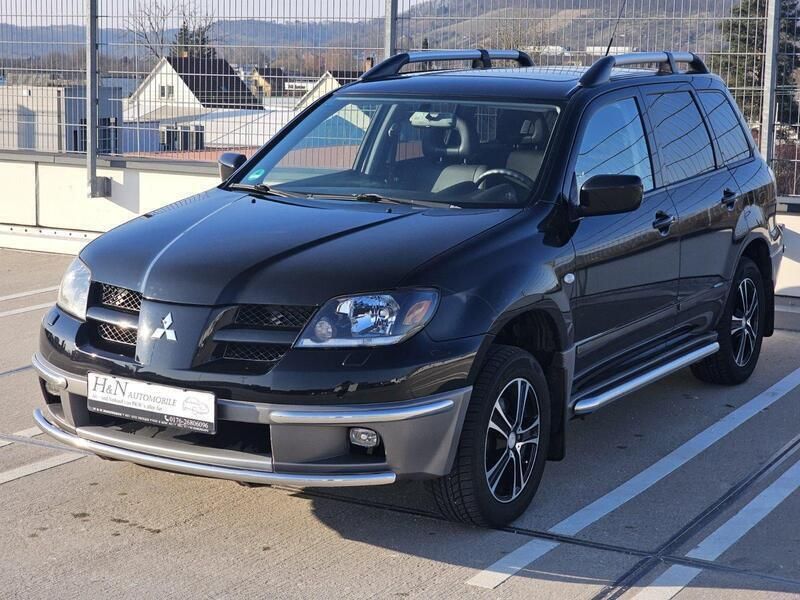 Pantherschwarz (p) Gebraucht 2003 Mitsubishi Outlander SUV | 5.350 € (Etwas zu teuer) - Bild 1/4