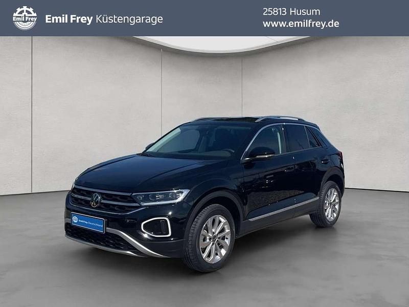 Schwarz Gebraucht 2025 VW T-Roc Style SUV | 33.490 € (Guter Preis) - Bild 1/4