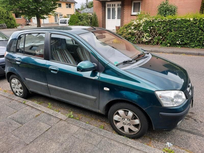 Grün Gebraucht 2003 Hyundai Getz Kleinwagen | 950 € (Guter Preis) - Bild 1/4