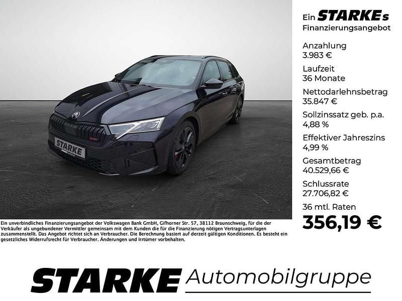 Schwarzmagic perleffekt Gebraucht 2025 Skoda Octavia RS Kombi | 39.750 € (Guter Preis) - Bild 1/4