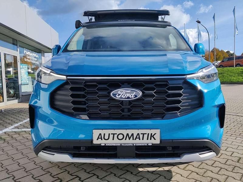 Neu Ford Tourneo Custom Active 170 PS (125 kW) 2025 Digital aqua blue Van
