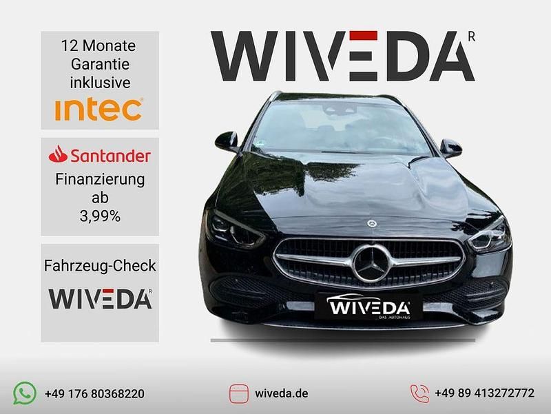 Schwarz Gebraucht 2021 Mercedes C220 Avantgarde Limousine | 31.999 € (Guter Preis) - Bild 1/4