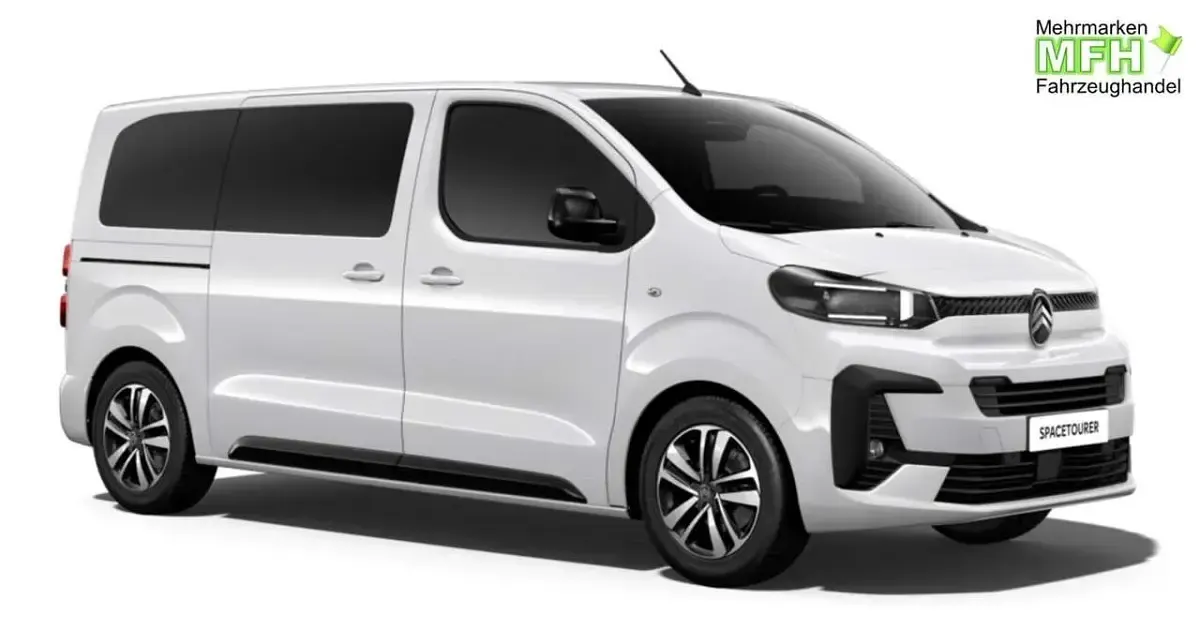 Neu Citroën Spacetourer 179 PS (131 kW) 2026 Kaolin weiß Van / Kleinbus