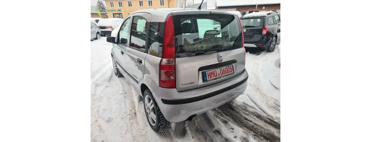 Używany Fiat Panda 60 KM (44 kW) 2009 Srebrny Hatchback