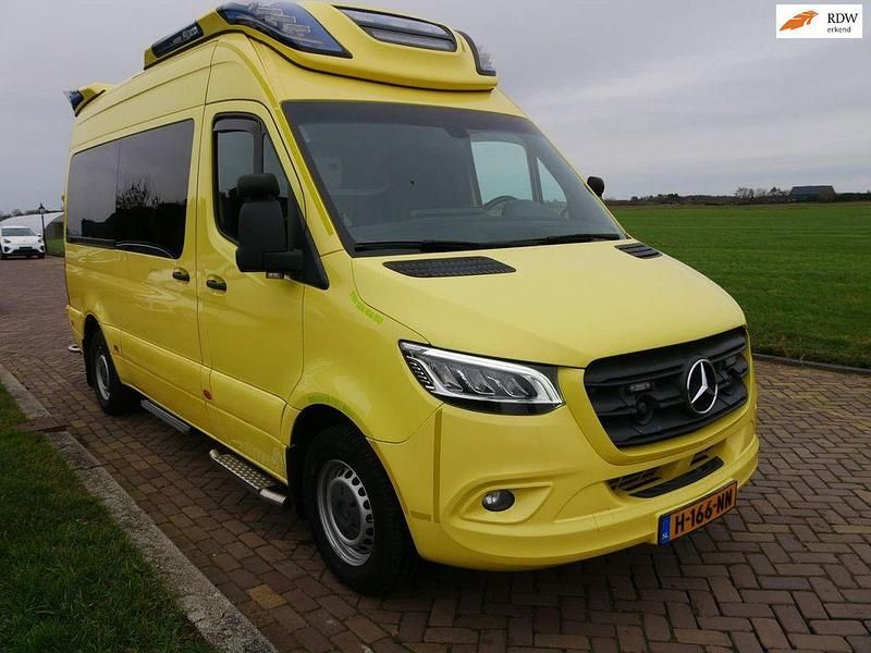Gelb Gebraucht 2020 Mercedes Sprinter Van | 32.669 € (Superpreis) - Bild 1/3