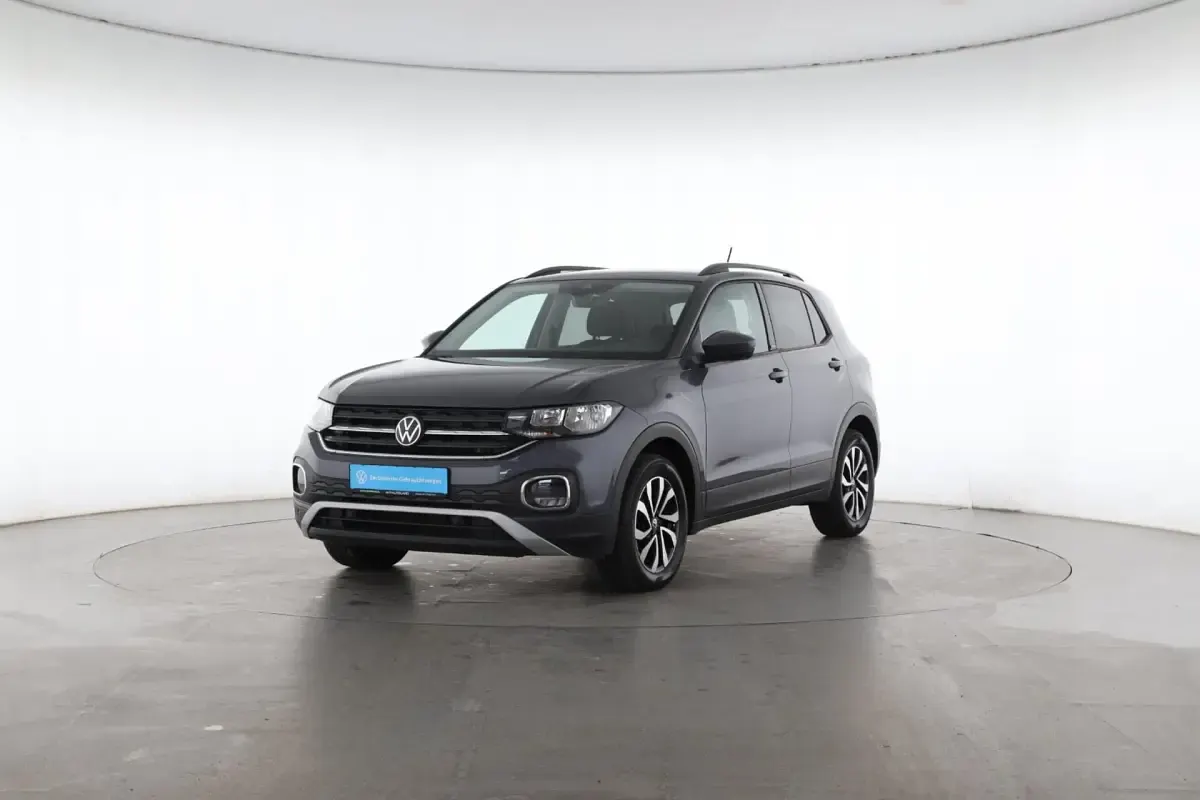 Gebraucht VW T-Cross Active 110 PS (80 kW) 2022 Rauchgrau (metallic) SUV
