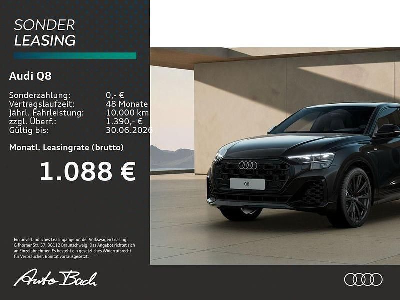 Neu Audi Q8 Sport 394 PS (289 kW) 2026 Mythosschwarz metallic SUV