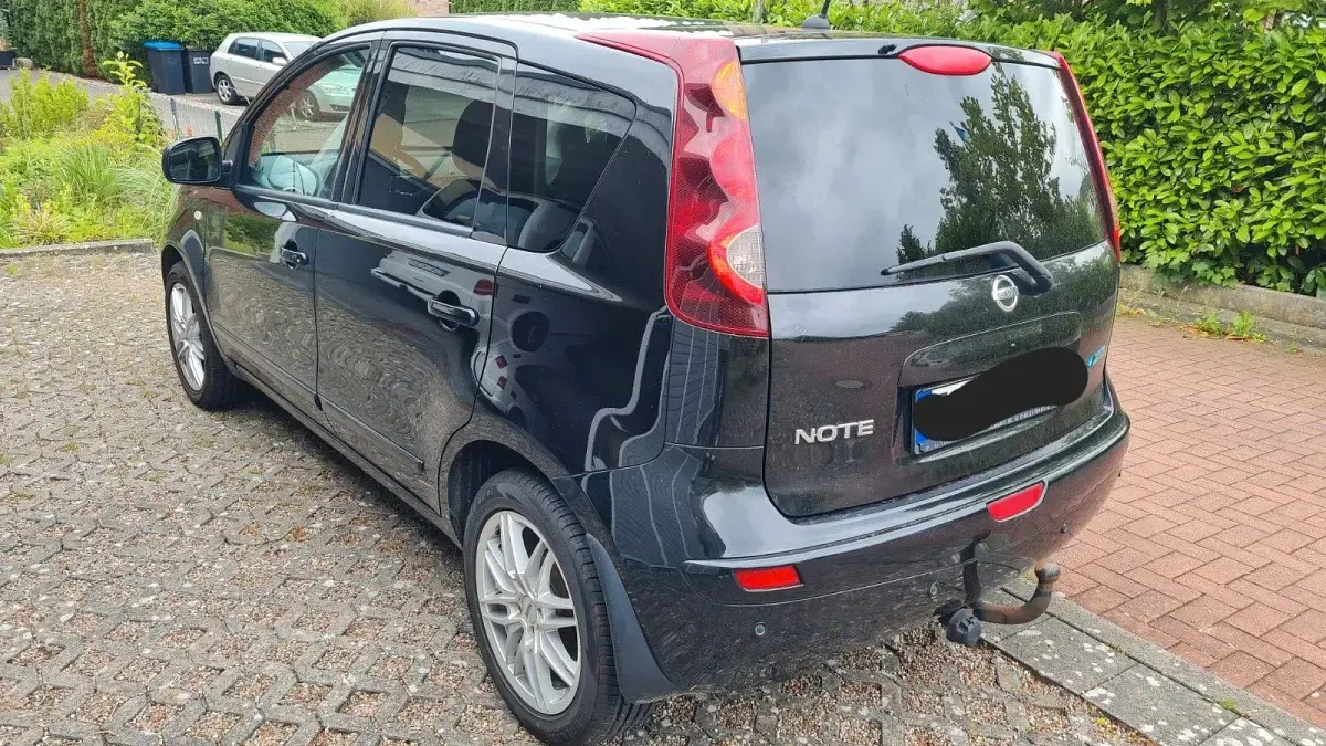 Gebraucht Nissan Note I-Way 90 PS (66 kW) 2013 Schwarz Kleinwagen