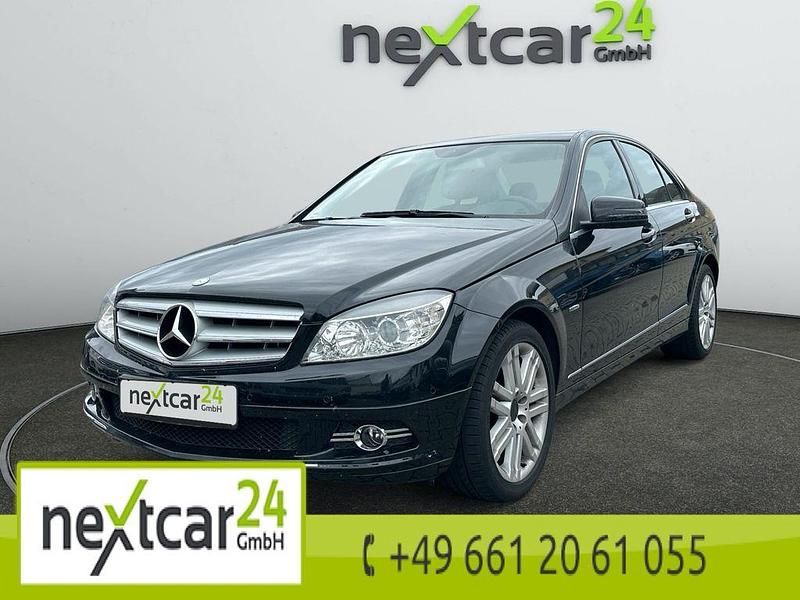 Schwarz Gebraucht 2010 Mercedes C180 Avantgarde Limousine | 8.490 € (Fairer Preis) - Bild 1/4