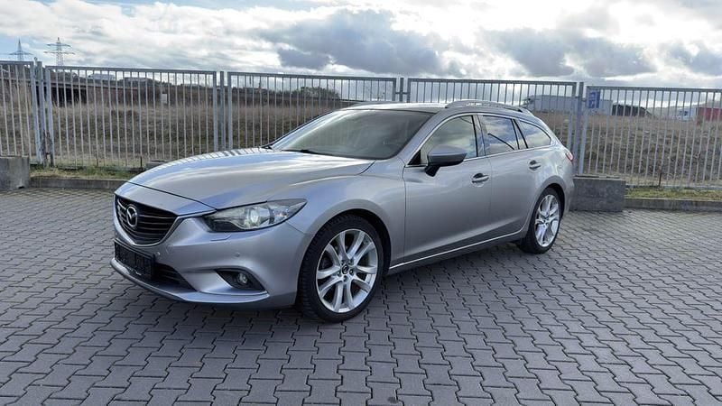Gebraucht Mazda 6 Sports-Line 175 PS (128 kW) 2013 Plutossilber metallic Kombi