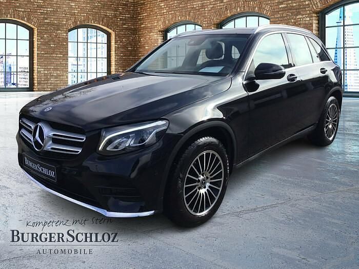 Gebraucht Mercedes GLC250 211 PS (155 kW) 2018 Metalliclack obsidianschwarz metallic SUV