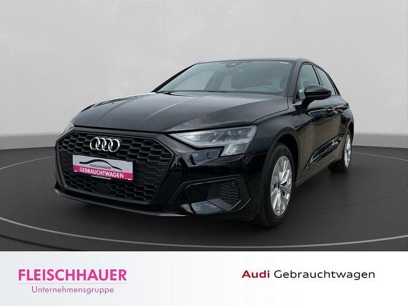 Schwarz Gebraucht 2022 Audi A3 Sportback e-tron Basis Limousine | 22.990 € (Fairer Preis) - Bild 1/4