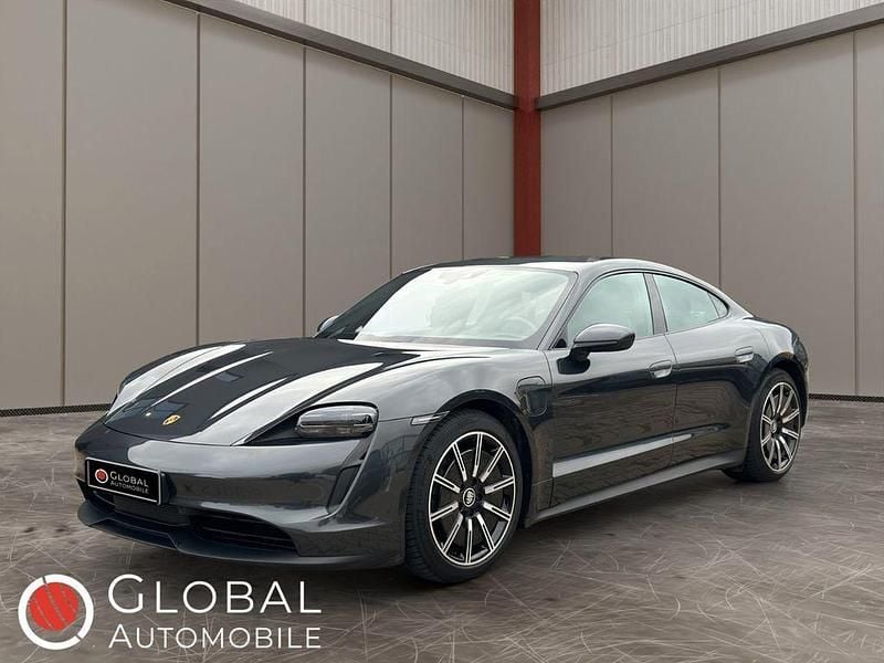 Grau Gebraucht 2023 Porsche Taycan Limousine | 60.800 € (Superpreis) - Bild 1/4