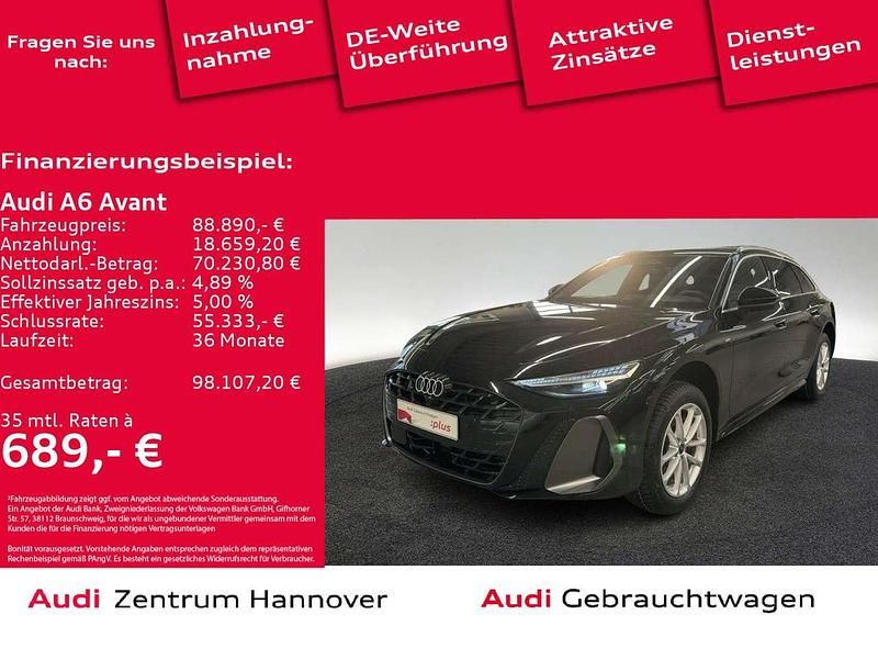 Gebraucht Audi A6 367 PS (269 kW) 2025 0e mythosschwarz metallic Limousine