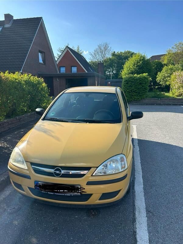 Gelb Gebraucht 2006 Opel Corsa Kleinwagen | 650 € (Superpreis) - Bild 1/4