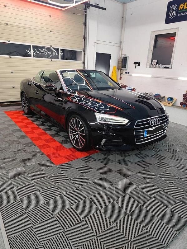 Schwarz Gebraucht 2018 Audi A5 Cabriolet Performance Cabrio | 24.500 € (Fairer Preis) - Bild 1/4