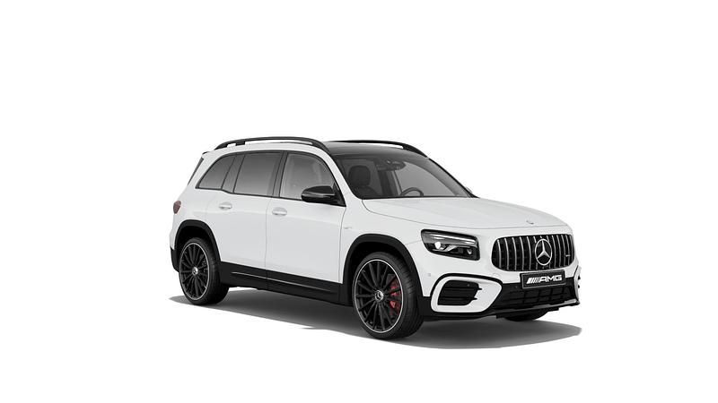 Polarweiß Neu 2025 Mercedes GLB35 AMG SUV | 68.920 € (Fairer Preis) - Bild 1/4