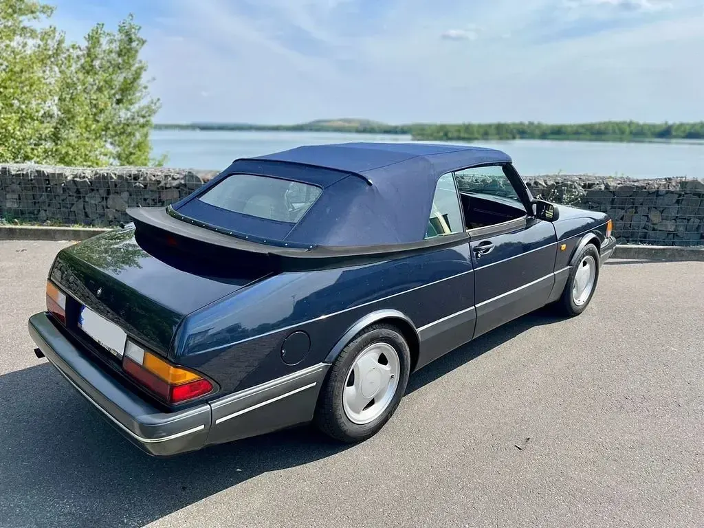Gebraucht Saab 900 Cabriolet 175 PS (128 kW) 1987 Blau Cabrio