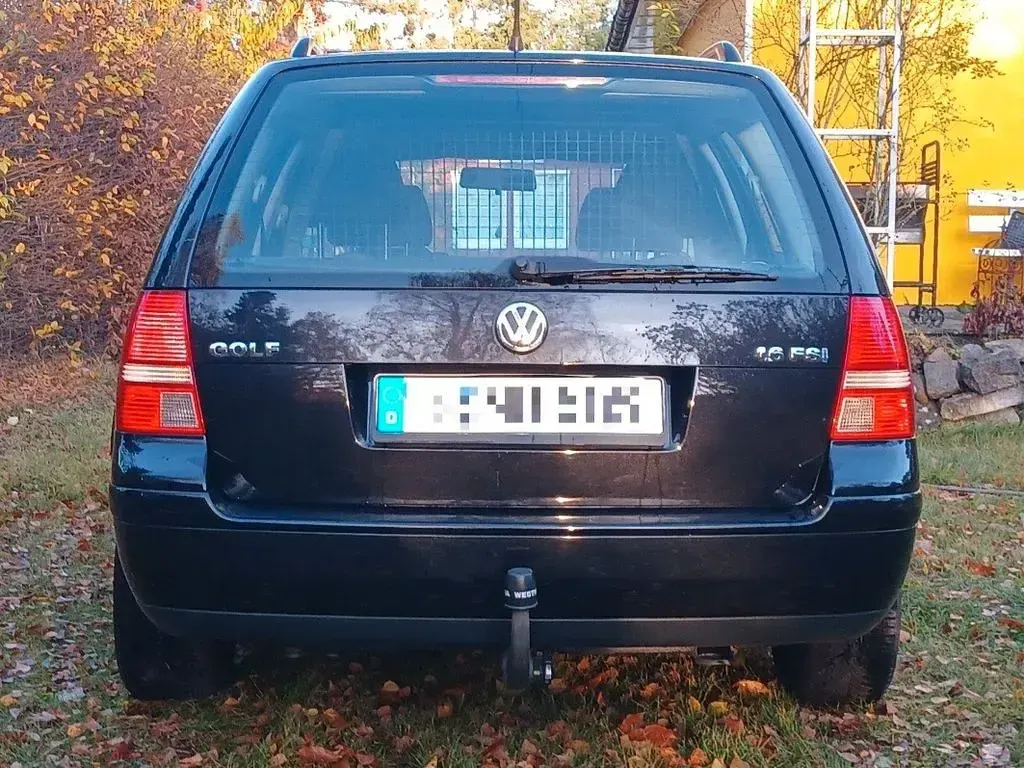 Gebraucht VW Golf IV Pacific 110 PS (80 kW) 2003 Schwarz Kombi