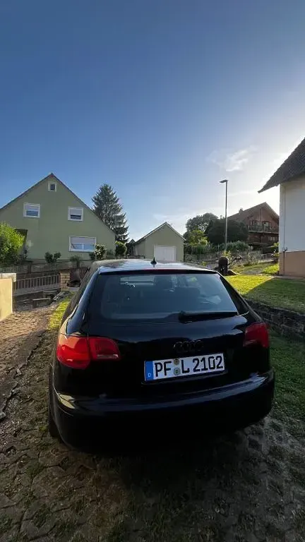 Gebraucht Audi A3 Ambiente 140 PS (102 kW) 2008 Schwarz Kleinwagen