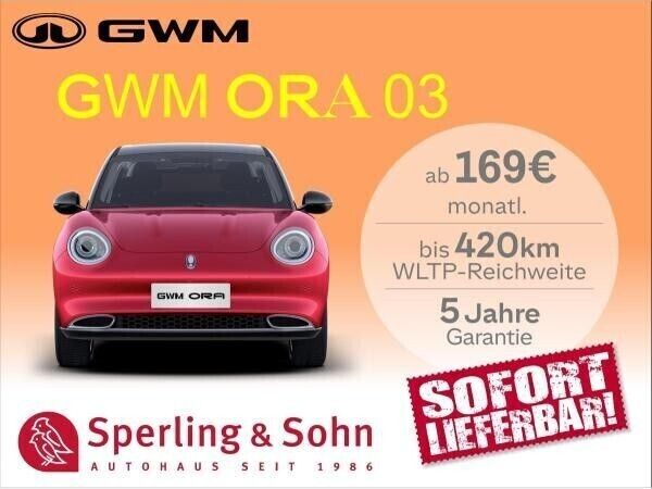 Schwarz (mars red/moonlight white/celestialblue/galax) Gebraucht 2023 Ora 03 Limousine | 24.990 € (Fairer Preis) - Bild 1/4