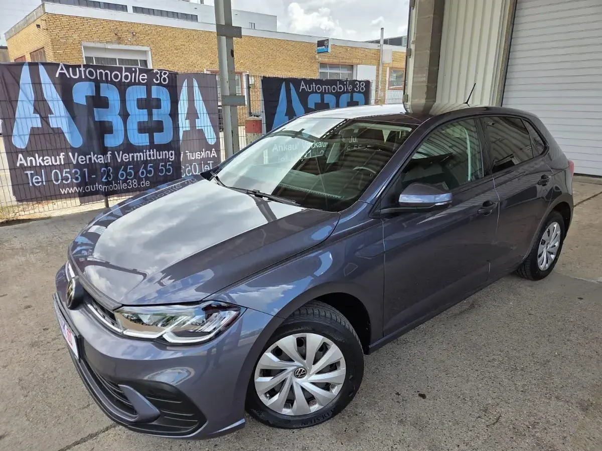 Gebraucht VW Polo 95 PS (69 kW) 2022 Grau Kleinwagen