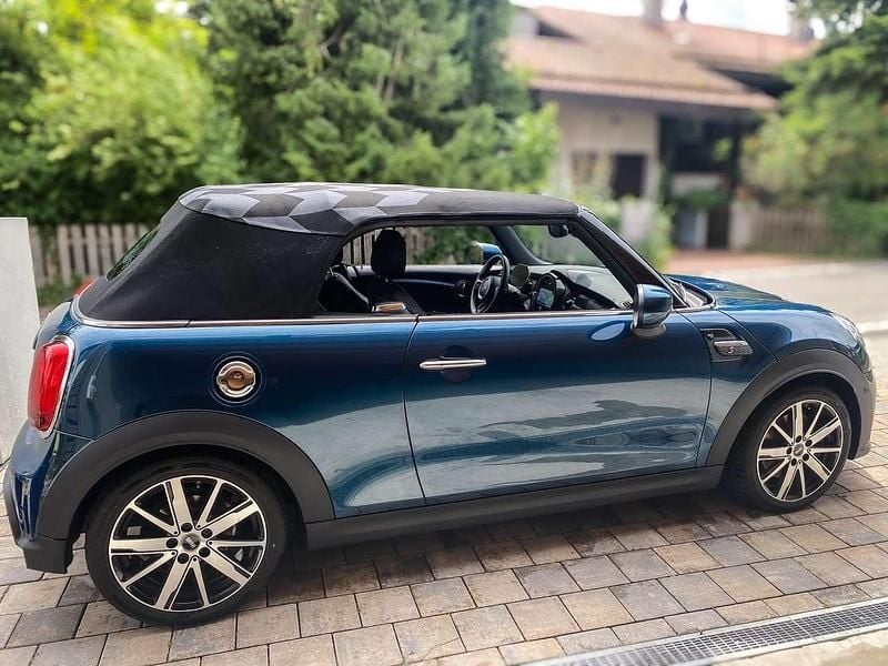 Blau Gebraucht 2022 Mini Cooper S Cabriolet Cabrio | 26.666 € (Guter Preis) - Bild 1/4