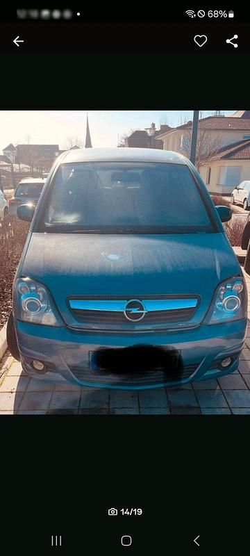 Gebraucht Opel Meriva 105 PS (77 kW) 2007 Blau Van / Kleinbus