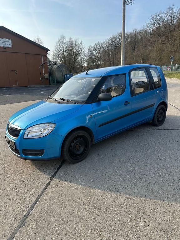 Gebraucht Skoda Roomster Plus Edition 86 PS (63 kW) 2009 Blau Van / Kleinbus