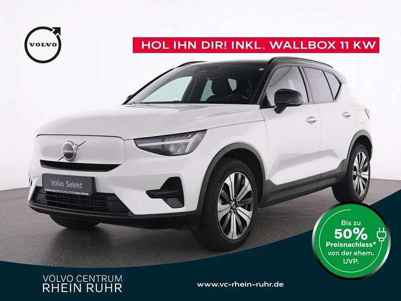 Gebraucht Volvo XC40 Plus 169 kW (231 PS) 2023 Weiß crystal white / metallic SUV
