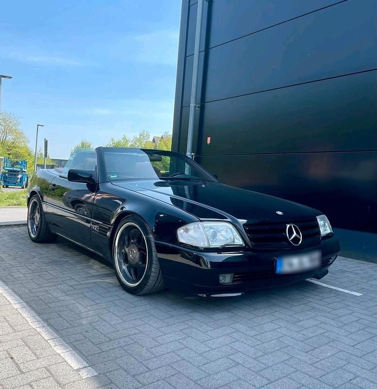 Schwarz Gebraucht 1993 Mercedes SL600 Cabrio | 45.000 € - Bild 1/4