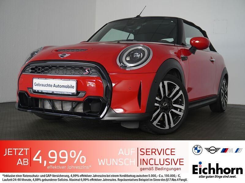Rot Gebraucht 2022 Mini Cooper S Cabriolet Cabrio | 31.498 € (Fairer Preis) - Bild 1/4