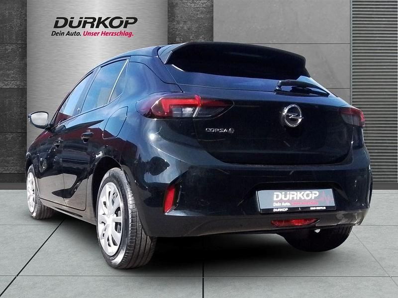Gebraucht Opel Corsa-e Edition 100 kW (136 PS) 2023 Diamant schwarz/karbon schwarz (metallic) Kleinwagen