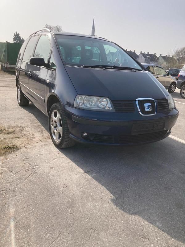 Gebraucht Seat Alhambra 116 PS (85 kW) 2003 Blau Van / Kleinbus