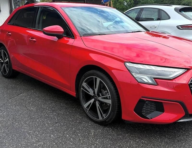 Brugt Audi A3 Advanced 150 HK (110 kW) 2021 Rød Sedan
