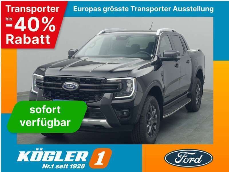 Schwarz Neu 2024 Ford Ranger Wildtrack Abholung | 58.875 € (Guter Preis) - Bild 1/4