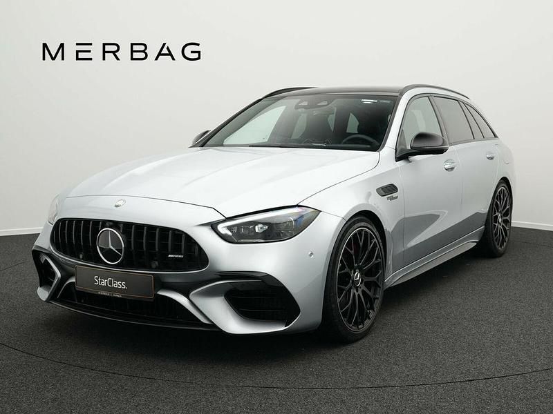 Silber Gebraucht 2025 Mercedes C63S AMG Night Limousine | 89.990 € - Bild 1/4