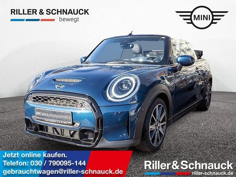 Blau Gebraucht 2022 Mini Cooper S Cabriolet Cabrio | 29.950 € (Fairer Preis) - Bild 1/4