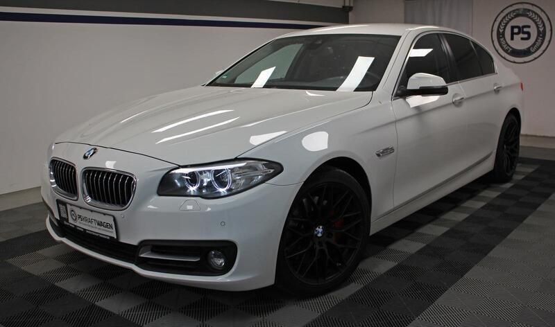 Weiß Gebraucht 2014 BMW 535 Limousine | 15.890 € (Superpreis) - Bild 1/3