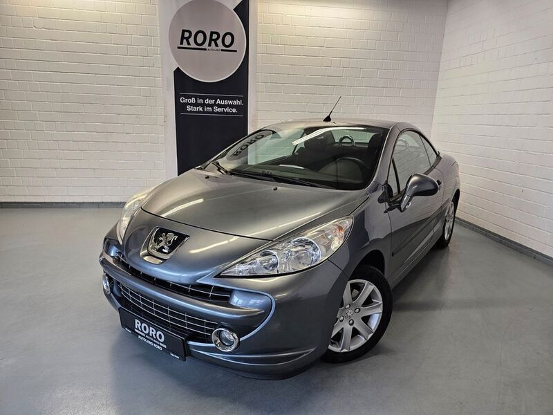 Lack grau thorium/metalliclac Gebraucht 2007 Peugeot 207 CC Sport Cabrio | 1.950 € (Superpreis) - Bild 1/4