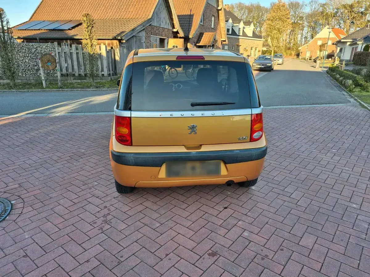 Gebraucht Peugeot 1007 65 PS (47 kW) 2006 Orange Van / Kleinbus