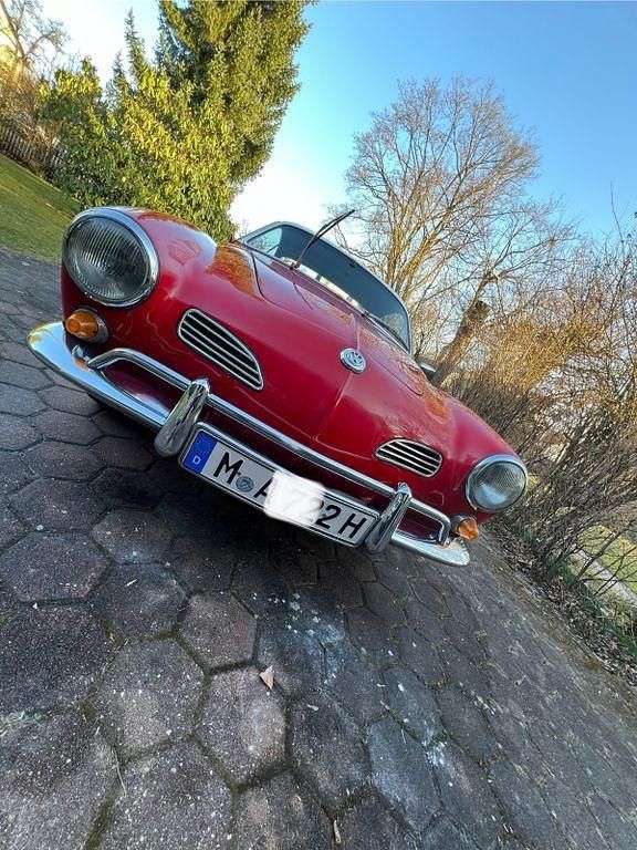 Rot Gebraucht 1969 VW Karmann Ghia Karmann Coupé | 16.666 € - Bild 1/4
